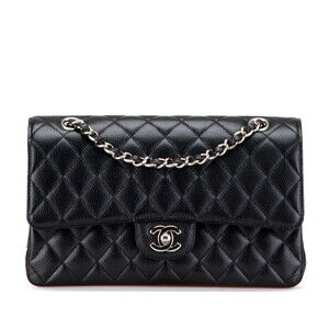 CHANEL Matelasse Coco Mark Double Flap Chain
